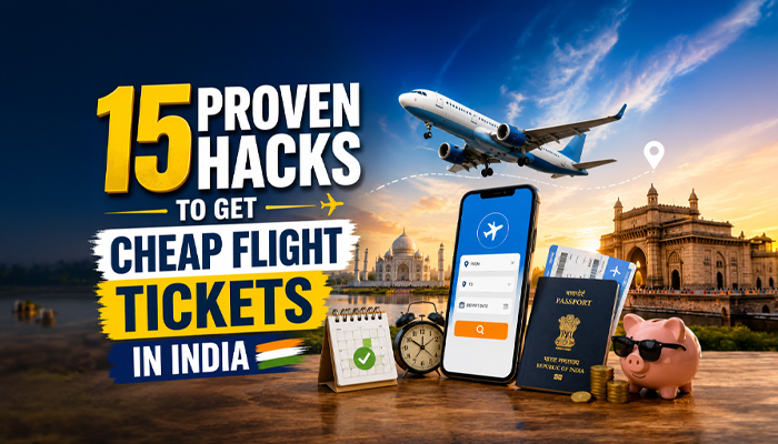 15 Proven Hacks to Get Cheap Flight Tickets in India