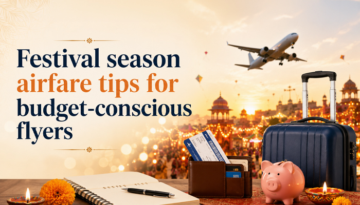 Festival season airfare tips for budget-conscious flyers