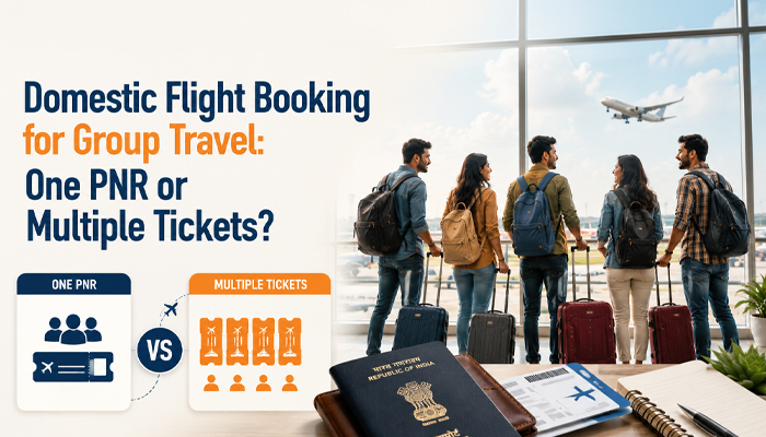 Domestic Flight Booking for Group Travel