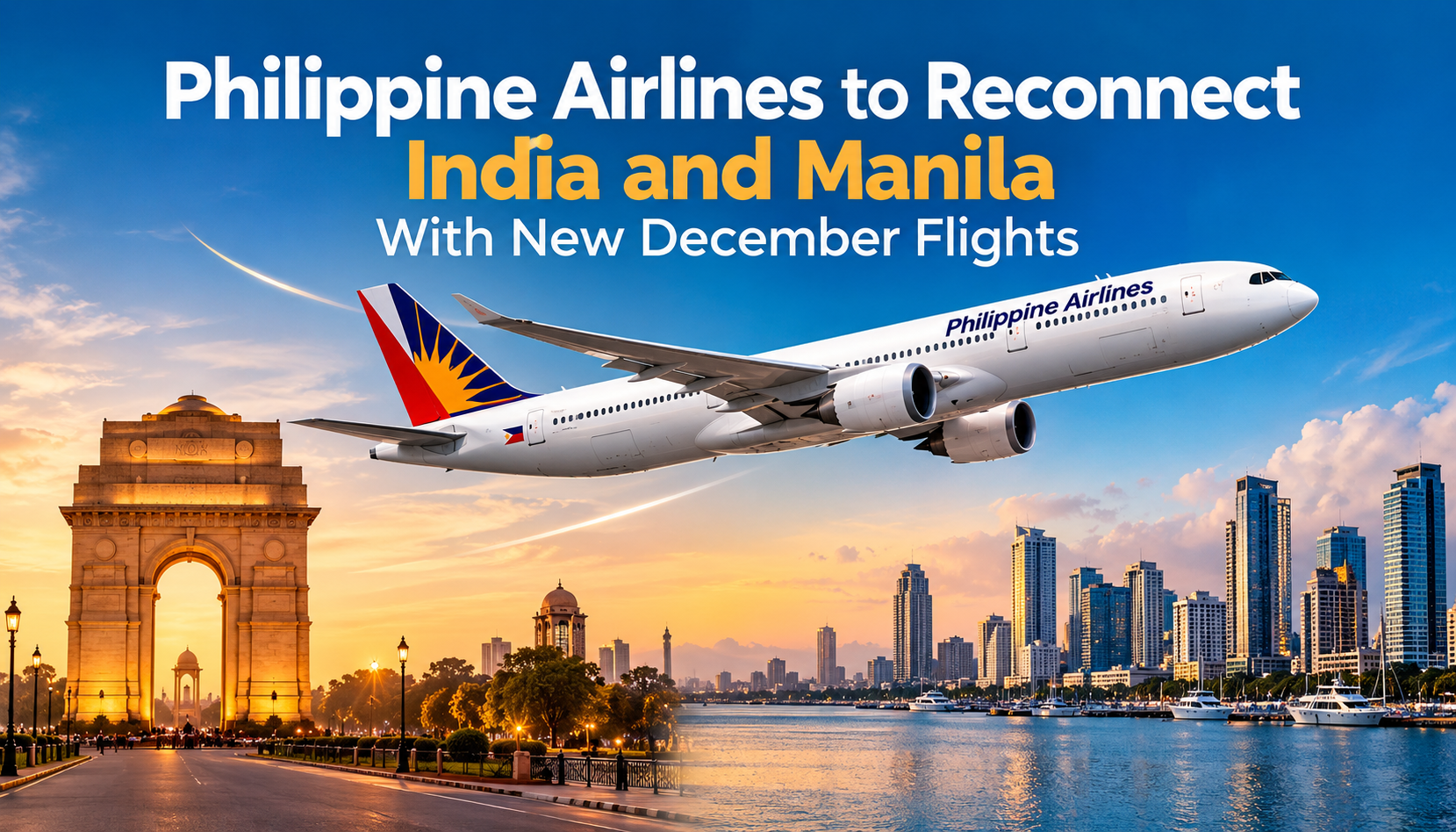 Philippine Airlines to Reconnect India and Manila With New December Flights